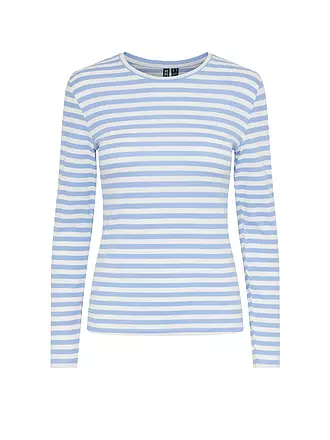 PIECES | T-shirt à manches longues PCRUKA | hellblau